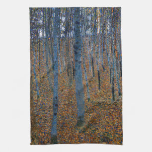 Linge De Cuisine Gustav Klimt - Beech Grove I