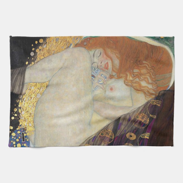 Linge De Cuisine Gustav Klimt - Danae (Horizontal)