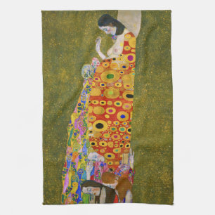 Linge De Cuisine Gustav Klimt - Hope II