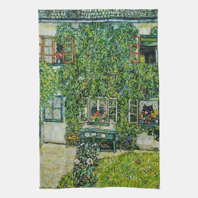 Linge De Cuisine Gustav Klimt - La Maison de Guardaboschi (Vertical)