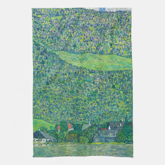 Linge De Cuisine Gustav Klimt - Litzlberg am Attersee (Vertical)