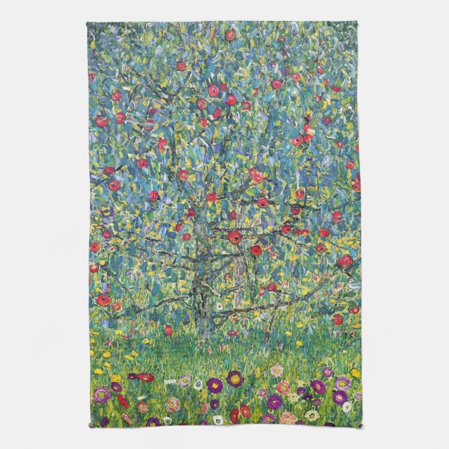 Linge De Cuisine Gustav Klimt - Pommier (Vertical)