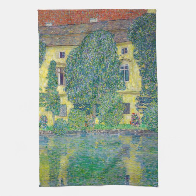 Linge De Cuisine Gustav Klimt - Schloss Kammer am Attersee III (Vertical)