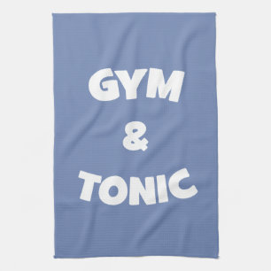 Linge De Cuisine Gym et Tonic - Entraînement de nouveauté amusant
