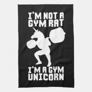 Linge De Cuisine Gym Rat vs Gym Unicorn - Drôle Inspiration d'entra