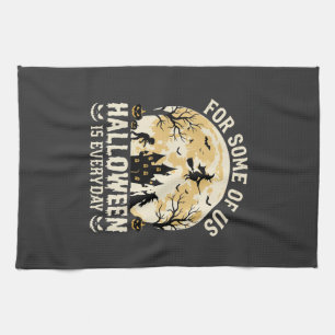 Linge De Cuisine Halloween est tous les jours sorcière de lune hant