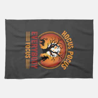 Linge De Cuisine Halloween Hocus Pocus Everybody Focus Witch Tree