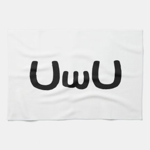 Linge De Cuisine Happy Anime Face Emoticon