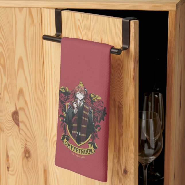 Linge De Cuisine HARRY POTTER™ | Anime Ron Weasley House Crest (Pliage en tiers)