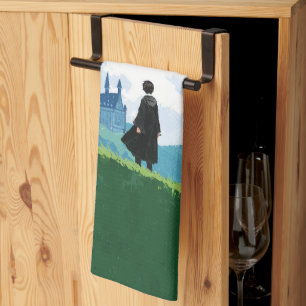 Linge De Cuisine HARRY POTTER™ Surplombant le château HOGWARTS™