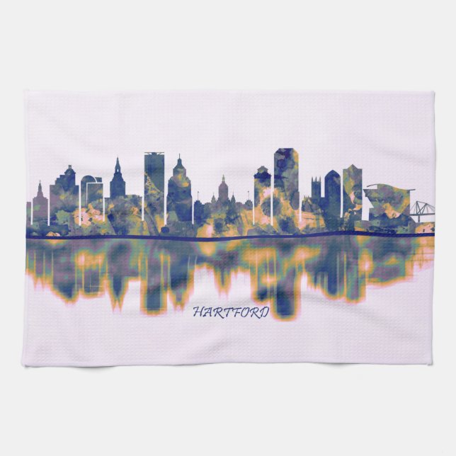 Linge De Cuisine Hartford Skyline (Horizontal)