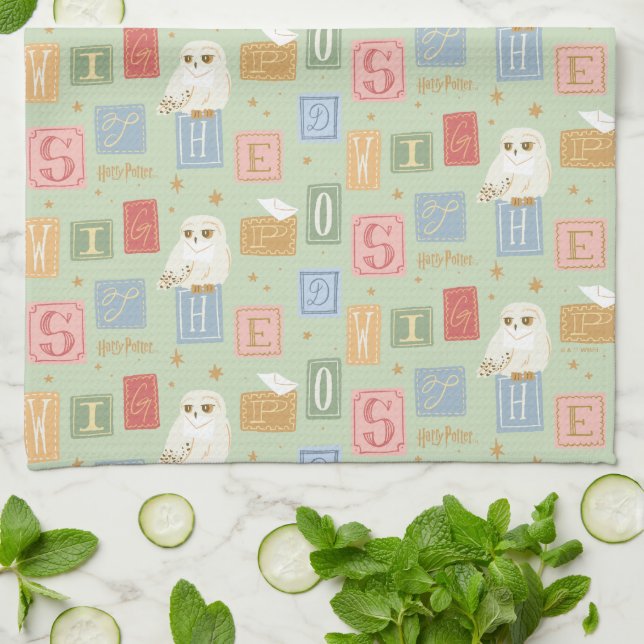 Linge De Cuisine Hedwig Post Letter Block Pattern (Plié)