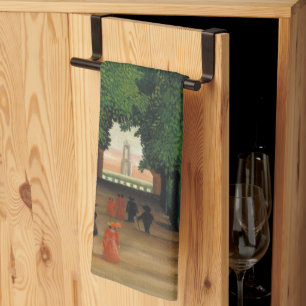 Linge De Cuisine Henri Rousseau, Allée dans le parc à Saint-Cloud