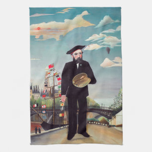 Linge De Cuisine Henri Rousseau - Mon portrait-Paysage