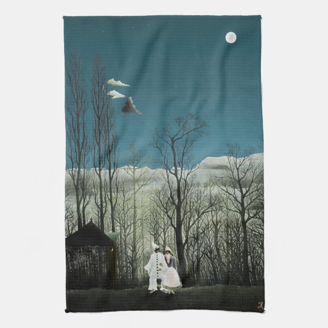 Linge De Cuisine Henri Rousseau - Soirée Carnaval (Vertical)