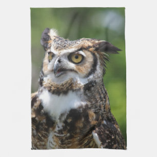 Linge De Cuisine Hibou à cornes
