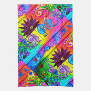 Linge De Cuisine hippie super des années 70