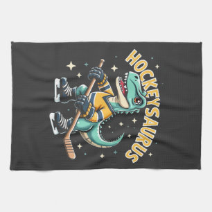 Linge De Cuisine Hockeysaurus Dinosaure de hockey sur glace Amateur