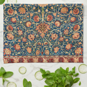 Linge De Cuisine Holland Park par William Morris, Rug Art Vintage