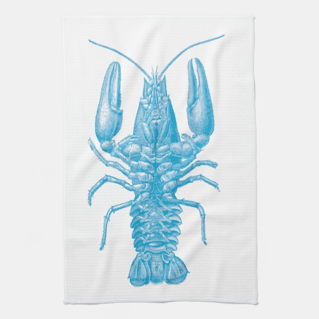 Linge De Cuisine Homard bleu (Vertical)