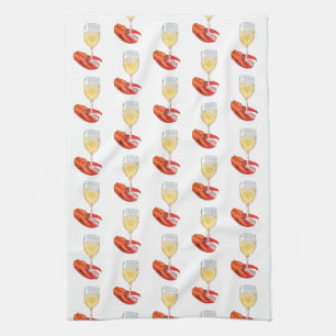 Linge De Cuisine Homard et vin
