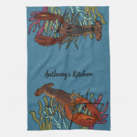 Homards dans la Mer Bleue Personnalisé