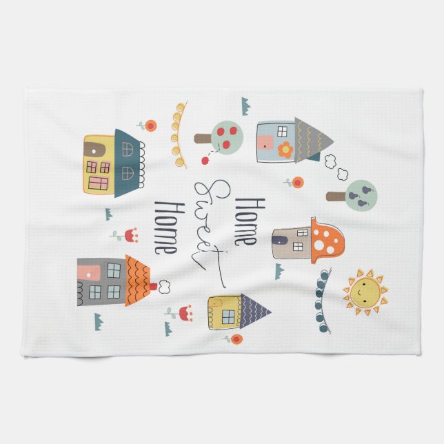 Linge De Cuisine Home Sweet Home (Horizontal)