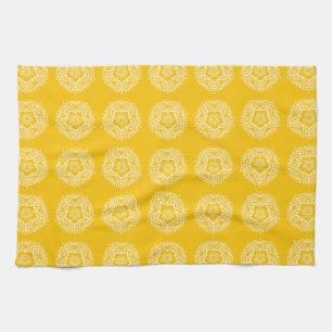 Linge De Cuisine Honey Mandala