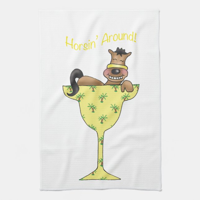 Linge De Cuisine Horsin autour (Vertical)