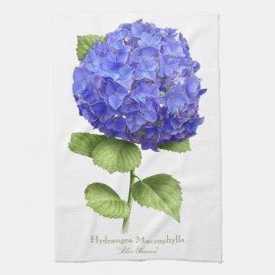 Linge De Cuisine Hortensia bleu
