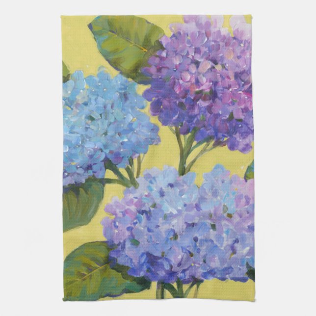 Linge De Cuisine Hortensias de ressort I (Vertical)