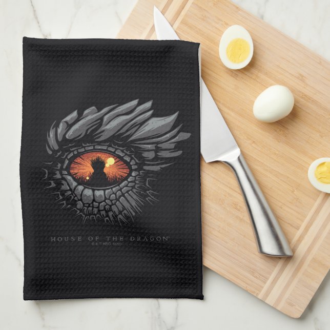 Linge De Cuisine HOUSE OF THE DRAGON | Dragon's Eye Iron Throne (Quart Plié)