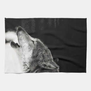 Linge De Cuisine Howling Wolf