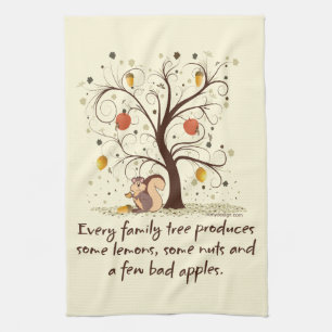 Linge De Cuisine Humour d'arbre généalogique