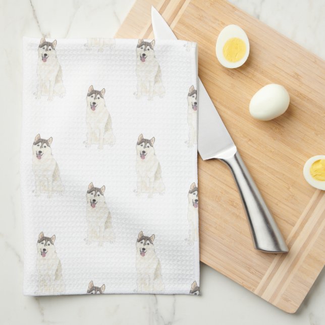 Linge De Cuisine Husky (Quart Plié)