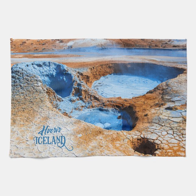 Linge De Cuisine Hverir, Islande (Horizontal)