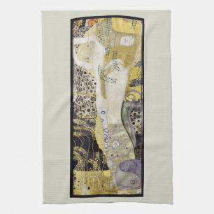 Linge De Cuisine Hydra (alias Les Serpents d'eau I) de Gustav Klimt