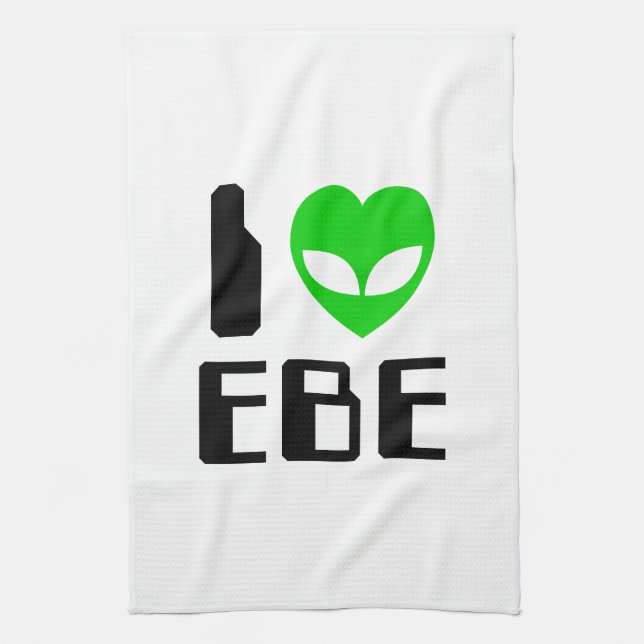 Linge De Cuisine I Alien Heart EBE (Vertical)