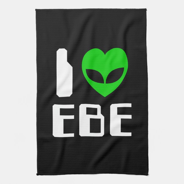 Linge De Cuisine I Alien Heart EBE (Vertical)