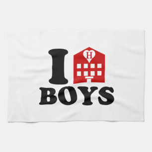 Linge De Cuisine I Love Hotel Boys