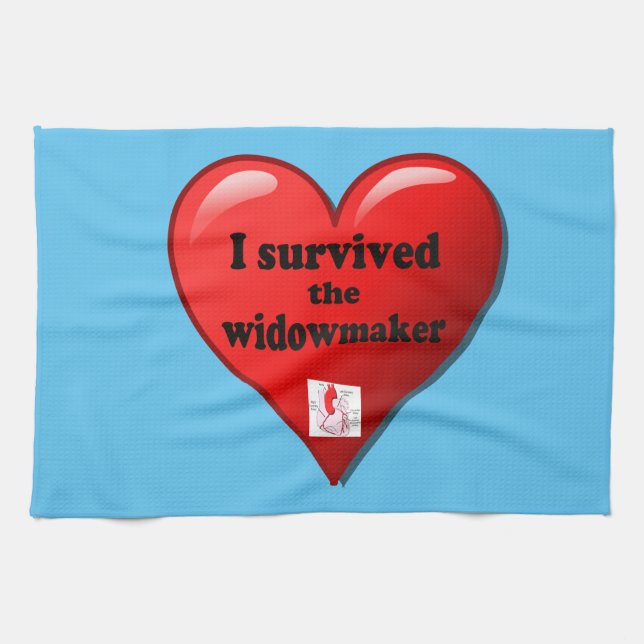 Linge De Cuisine I Survived the widowmaker (Horizontal)