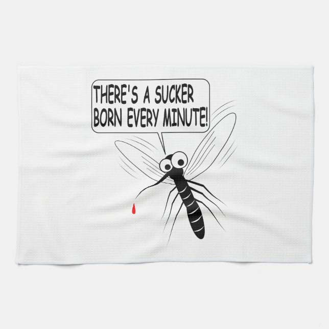 Linge De Cuisine Il y a un pompier né chaque minute (Horizontal)