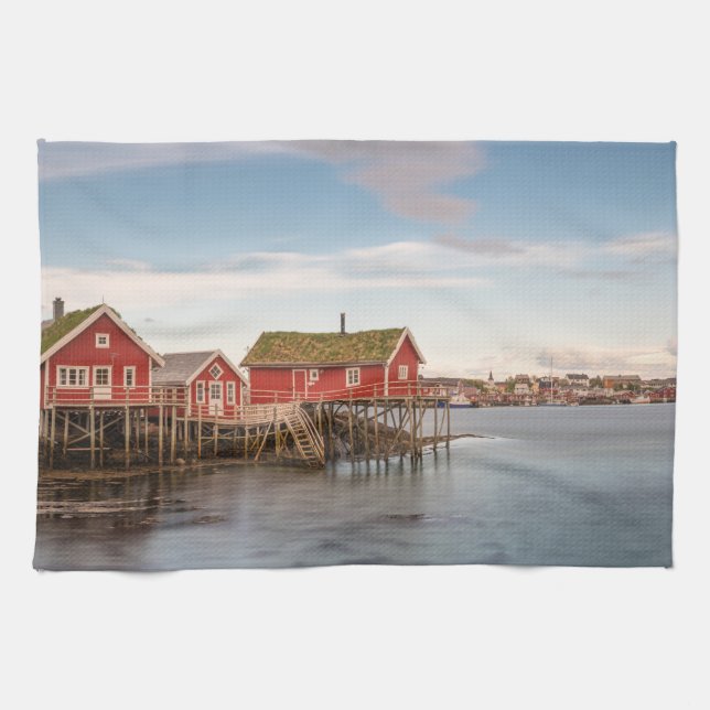 Linge De Cuisine Iles Lofoten Norvège (Horizontal)