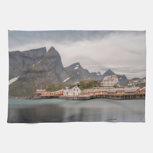 Linge De Cuisine Iles Lofoten Norvège (Horizontal)