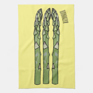 Linge De Cuisine Illustration d'Asparagus