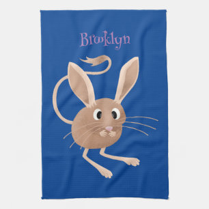 Linge De Cuisine Illustration de jerboa aux longues oreilles