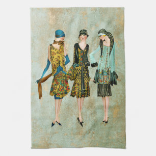 Linge De Cuisine Illustration de mode vintage des années 1930