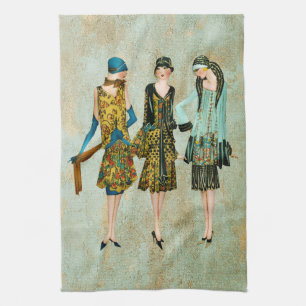 Linge De Cuisine Illustration de mode vintage des années 1930
