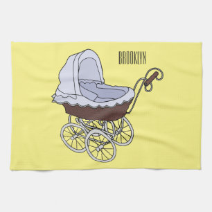 Linge De Cuisine Illustration de poussette