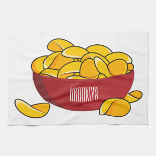 Linge De Cuisine Illustration d'une puce de pomme de terre